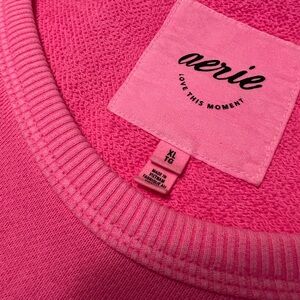 Aerie off shoulder/wide shoulder lightweight sweatshirt